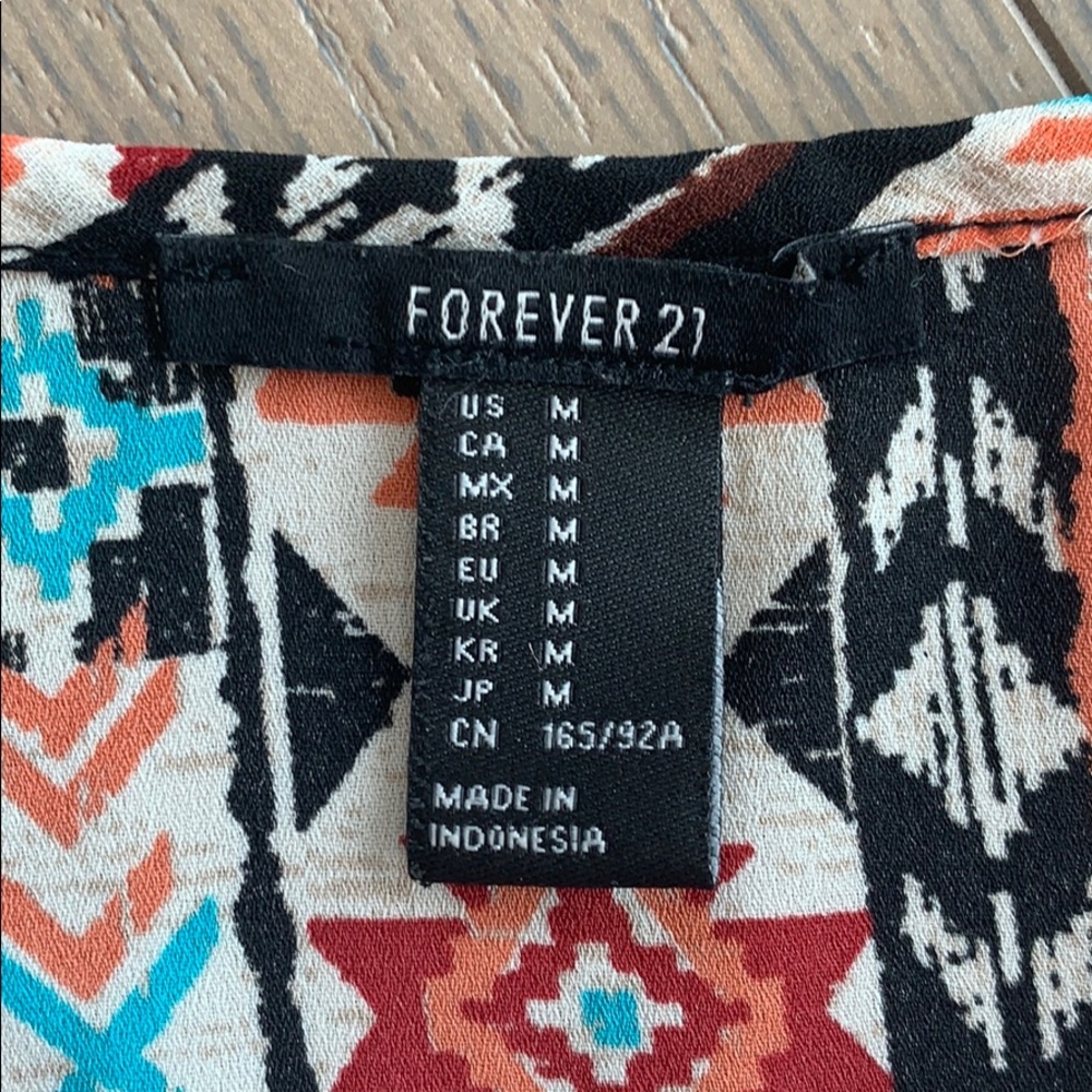 Forever 21 Aztec Tank - Picture 3 of 3